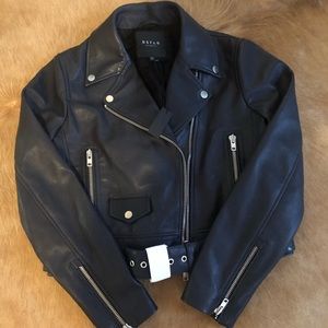 DSTLD Women’s Leather Jacket